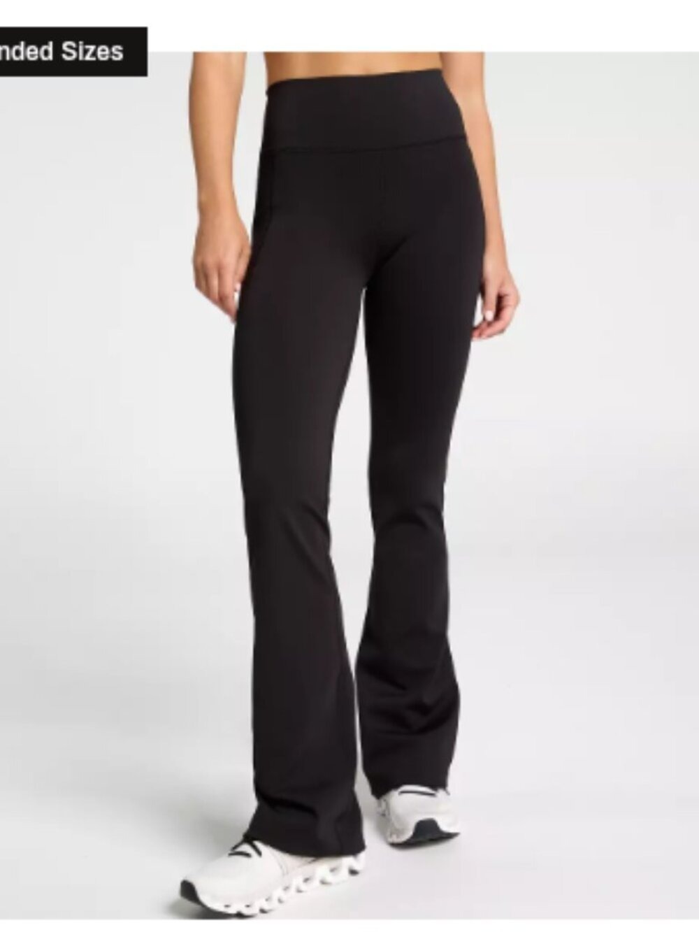 DSG Momentum Flare Leggings Women's Large Black High Rise Yoga Pants Athleisure